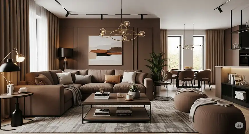 'Coffee Tones': Топ интериорната тенденция за дома тази зима